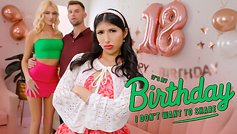 Penelope Turns 18 And Yearns For Her Birthday Wish: A Threesome With Her Crush Skyler